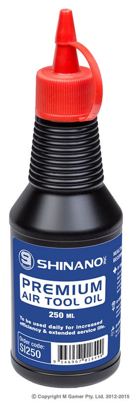 XOILSI0250 SHINANO PREMUIM AIR TOOL OIL 250 ML #SI250