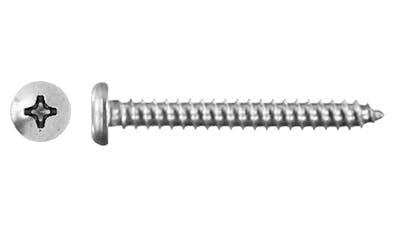 04CPPS036 4G x 3/4 316 PAN PHILLIPS SELF TAPPER SCREW