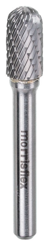 XBURRCBSC3 9.53mm DIA x 19.05mm 1/4 SHANK TCB CYLINDER WITH RADIUS SHAPE BURR #CBSC3