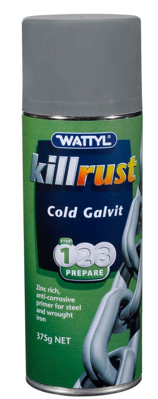 XWATTYLCOLDGALVIT0375 WATTYL KILLRUST COLD GALVIT AEROSOL 375G