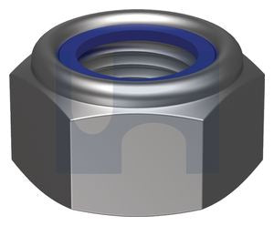 ANYM6 M3 316 HEX NYLOC NUT DIN 985-A4