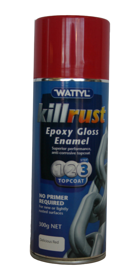 XWATTYLKILLGDR0300 WATTYL KILLCRUST EPOXY GLOSS ENAMEL DELICIOUS RED 300G